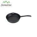 Cast iron 10 inch skillet pan with vegetable oil coating